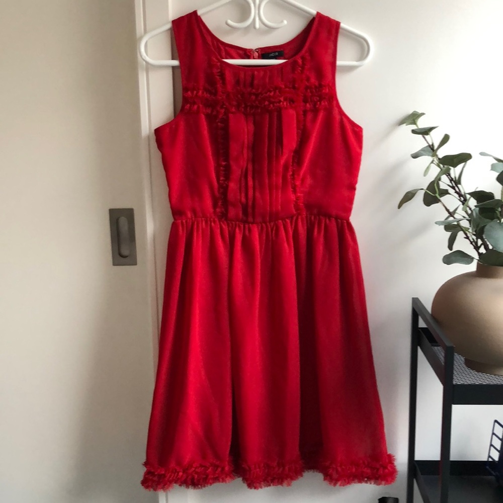 Jacob Rouge Dress | XS